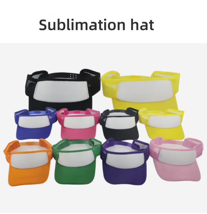 Hat Sublimation Blank - 10 gorras de béisbol sublimables en