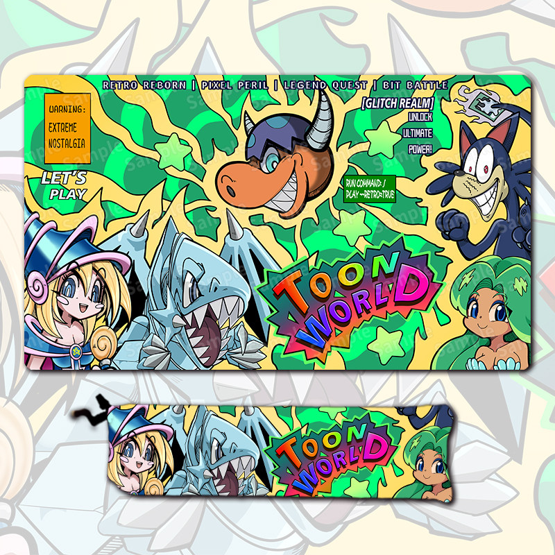 Door Mat Blank - Yu-Gi-Oh! Tapete de Juego de Cartas