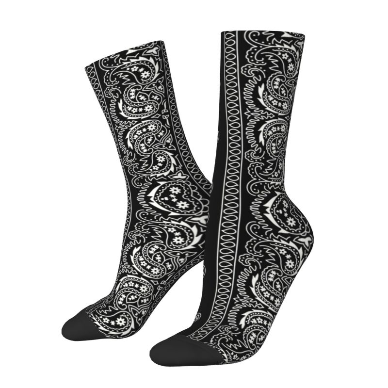 Calcetines elásticos de estilo - Bandana Blank White reseña y precio