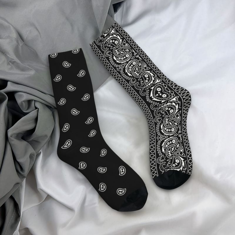 Calcetines elásticos de estilo - Bandana Blank White reseña y precio