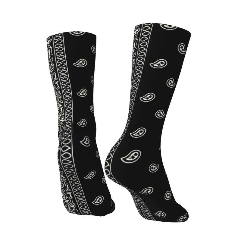 Calcetines elásticos de estilo - Bandana Blank White reseña y precio