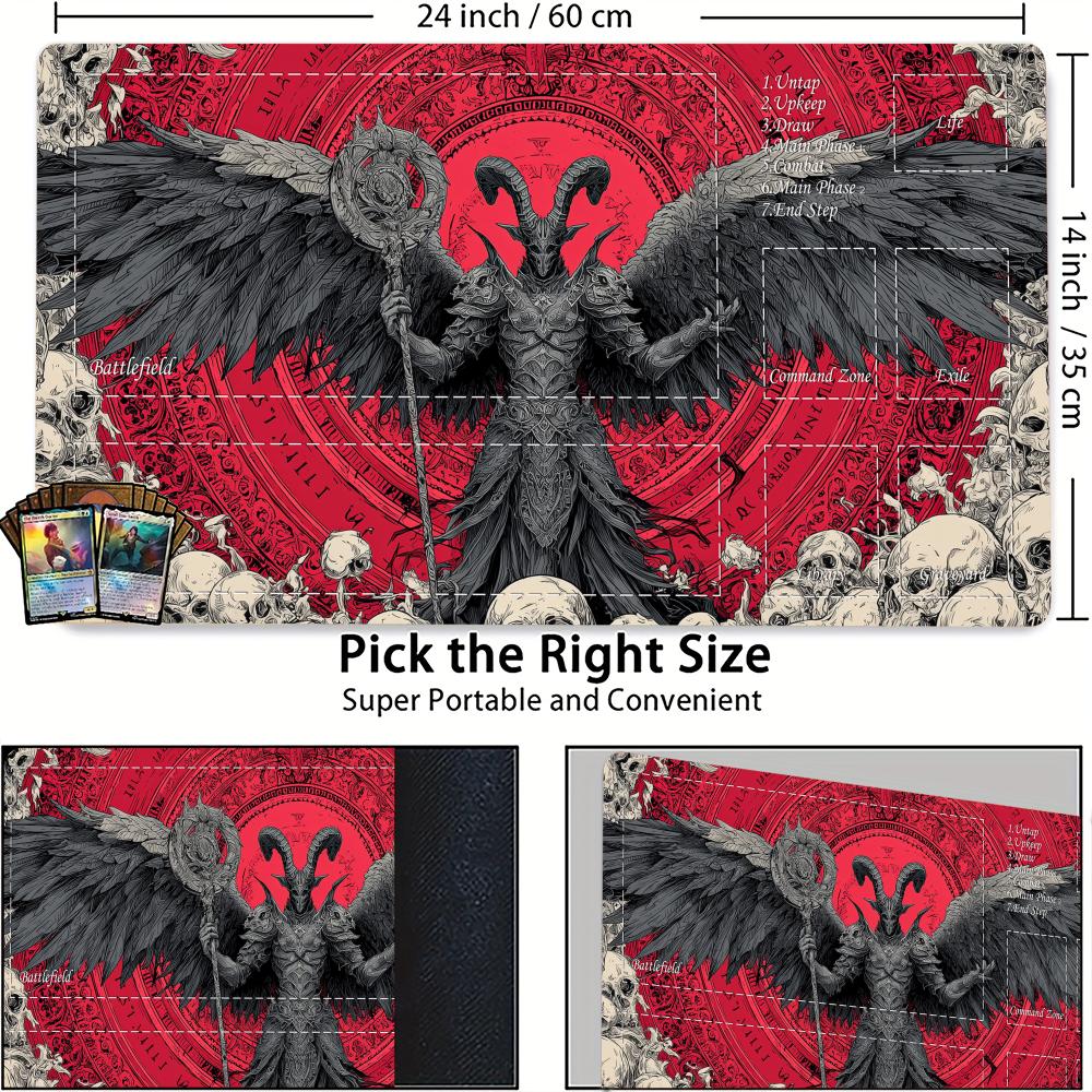 Tapete de Juego TCG con Diseño - Door Mat Blank reseña y precio