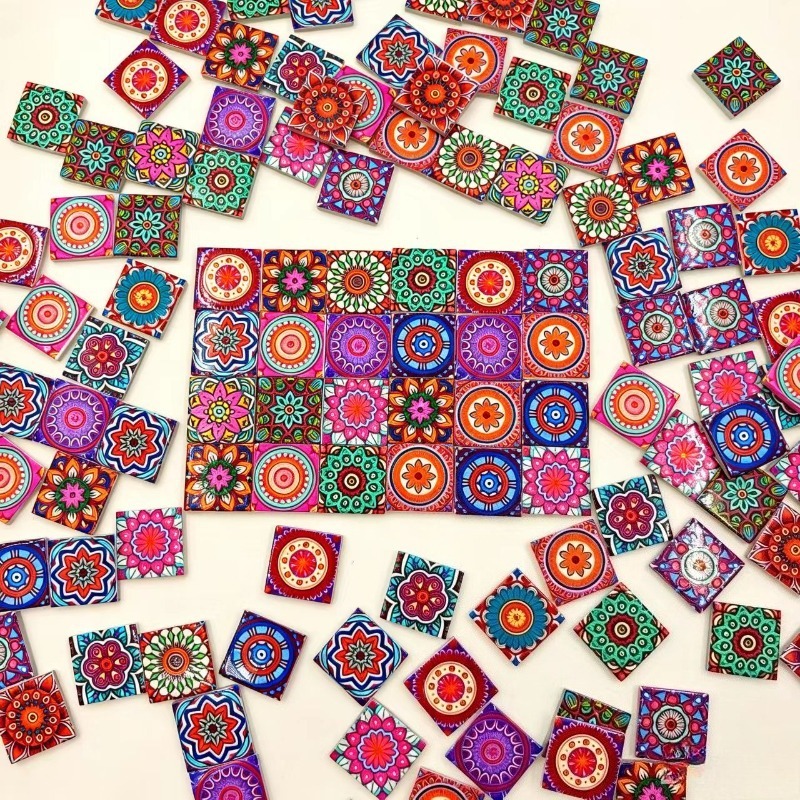 Mosaico Cerámico con Estampado - Ceramic Tile Blank reseña y precio